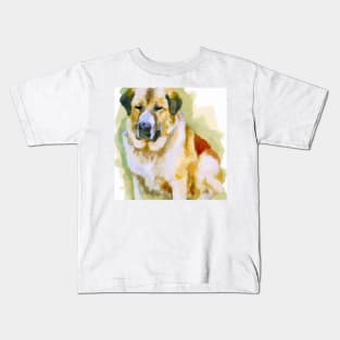 Anatolian Shepherd Watercolor - Dog Lover Gifts Kids T-Shirt